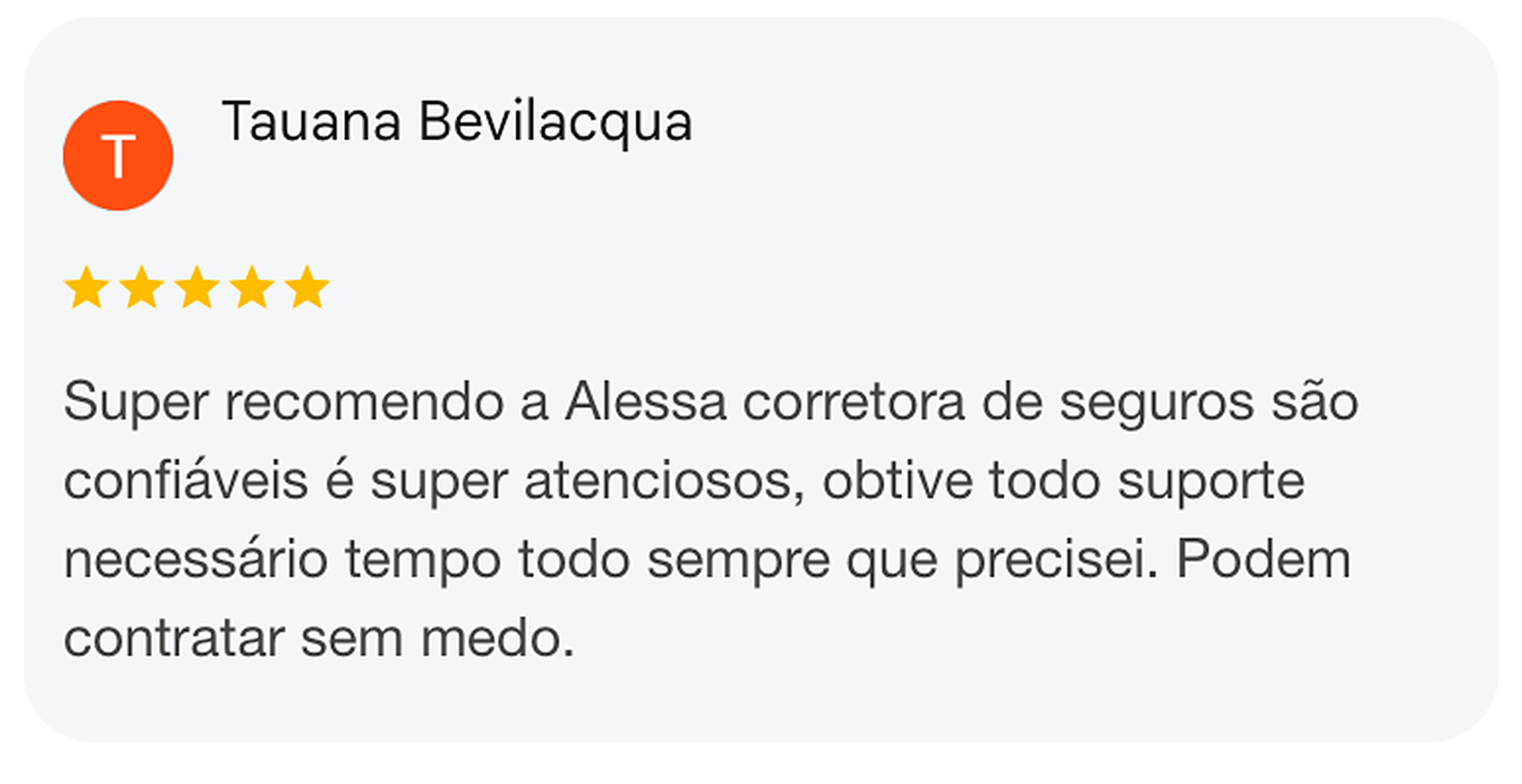Alessa Seguros Avaliação Google Meu Negocio - 06-min